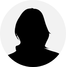 a silhouette of a person's head